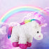 Fluffy Soft Cute Unicorn, 10 Inch Size
